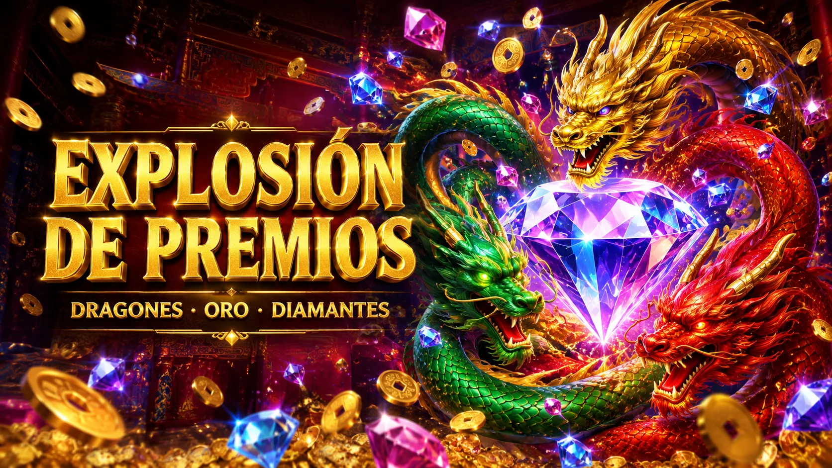 Explosión de premios en 77Diamante.com