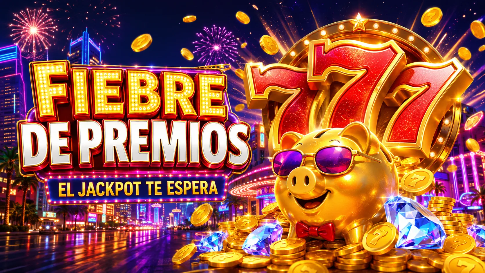 Fiebre de premios en 77Diamante.com