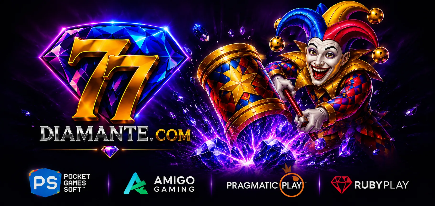 Juegos y proveedores 77Diamante.com