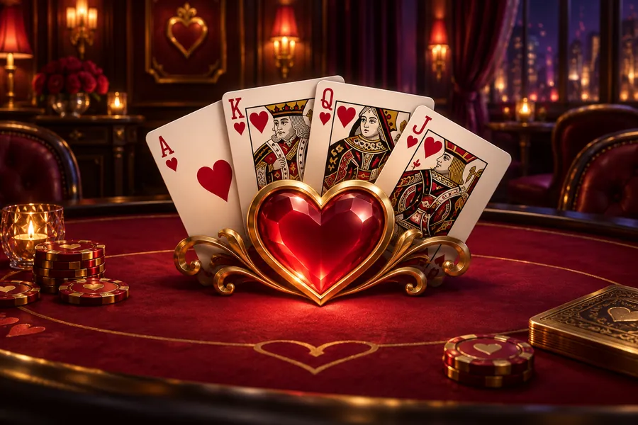 Mesa de Corazones